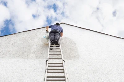 Peinture extérieure à Liausson — façades et ravalement